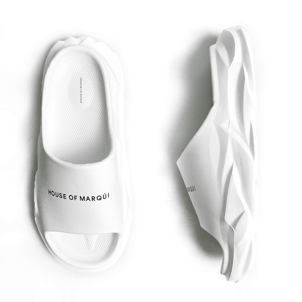 White Glacier Slides - House of Marqui