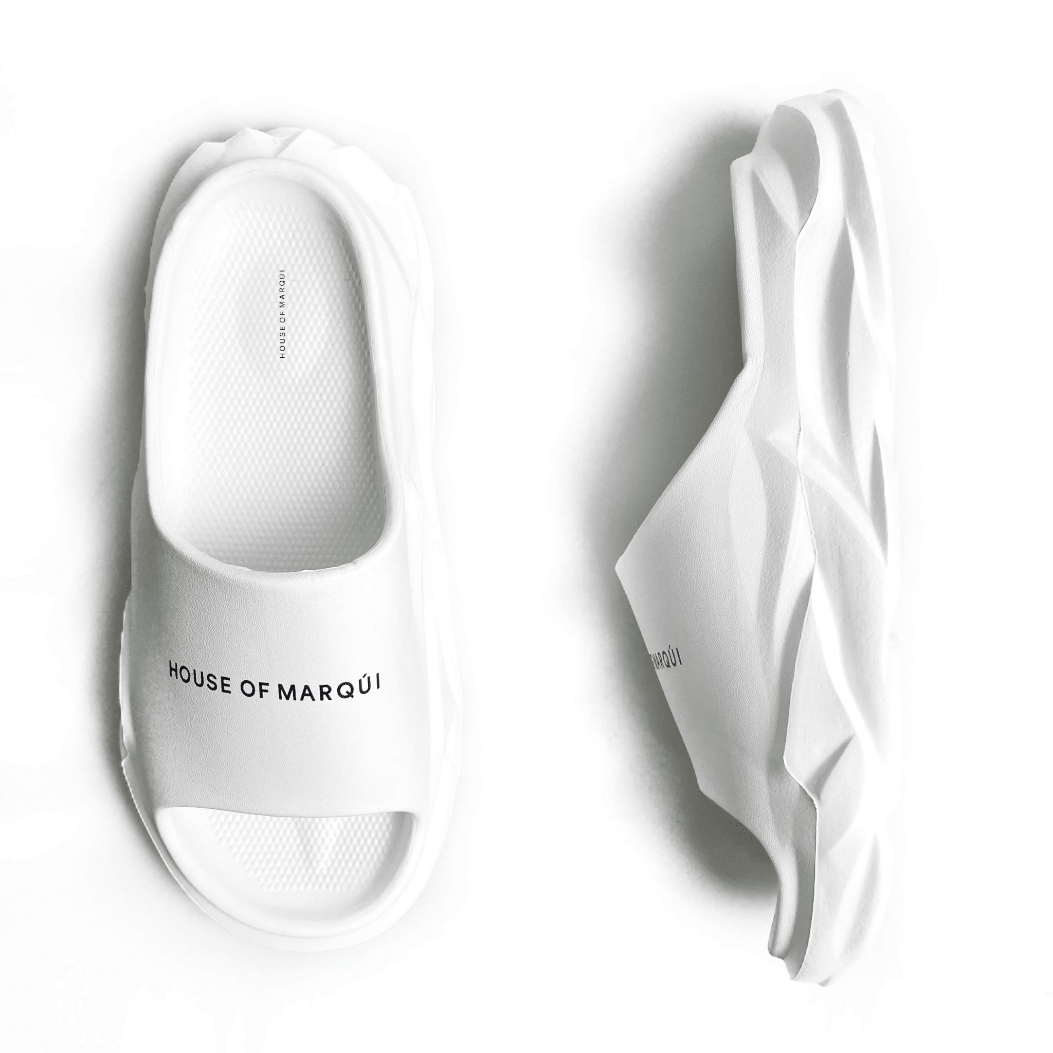 White Glacier Slides - House of Marqui
